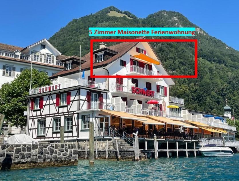 Seehotel Schwert Gersau Exterior foto
