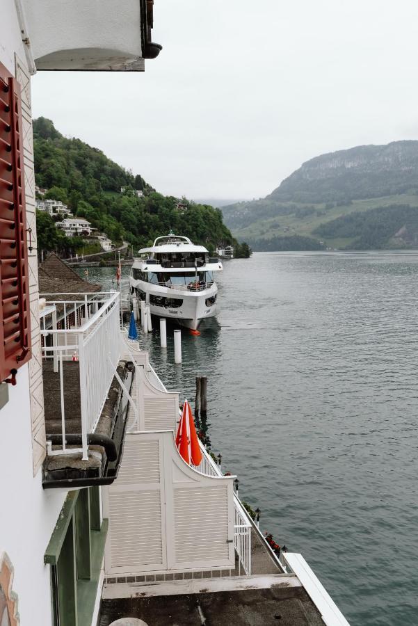 Seehotel Schwert Gersau Exterior foto