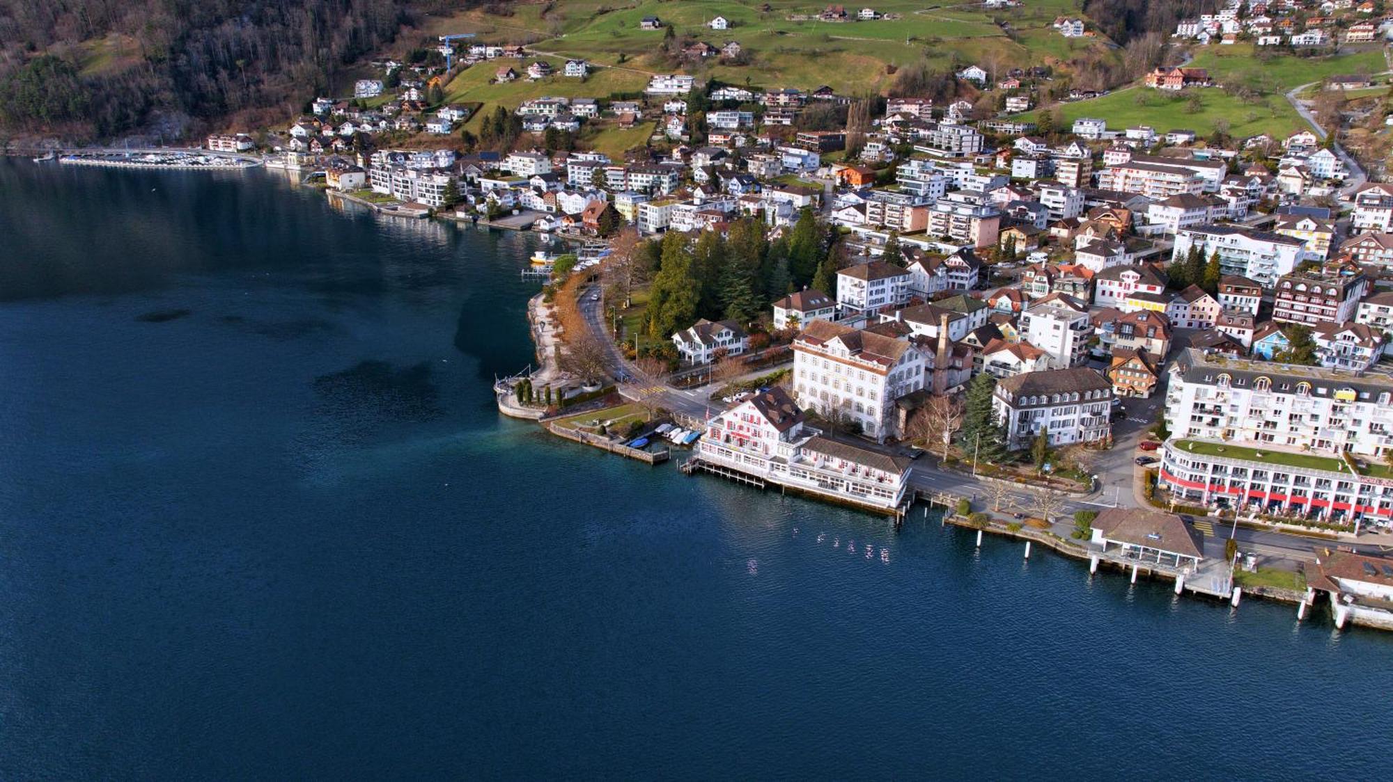 Seehotel Schwert Gersau Exterior foto