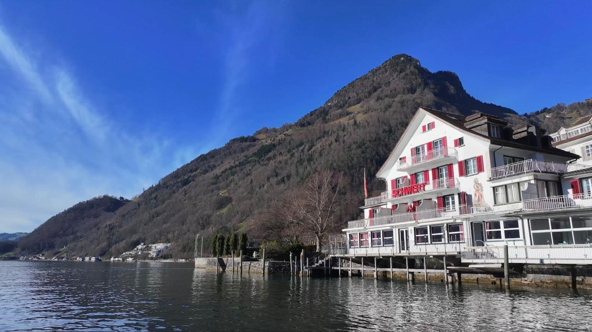 Seehotel Schwert Gersau Exterior foto